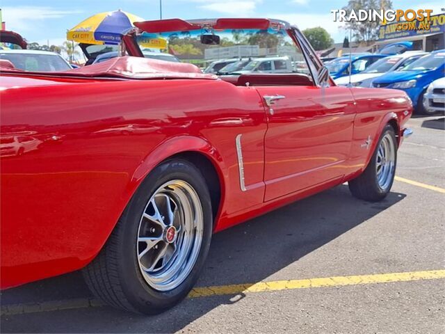 1965 FORD MUSTANG   CONVERTIBLE