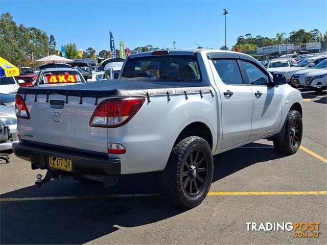 2015 MAZDA BT-50 XTHI RIDER(4X2) MY13 DUAL CAB UTILITY