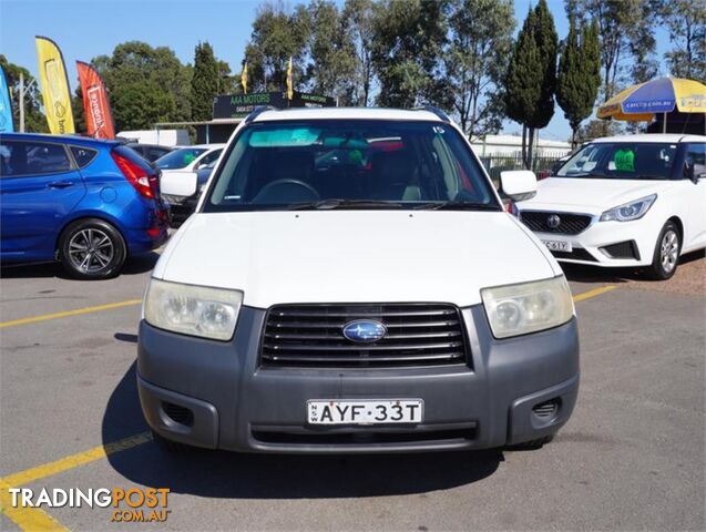 2006 SUBARU FORESTER X MY06 4D WAGON