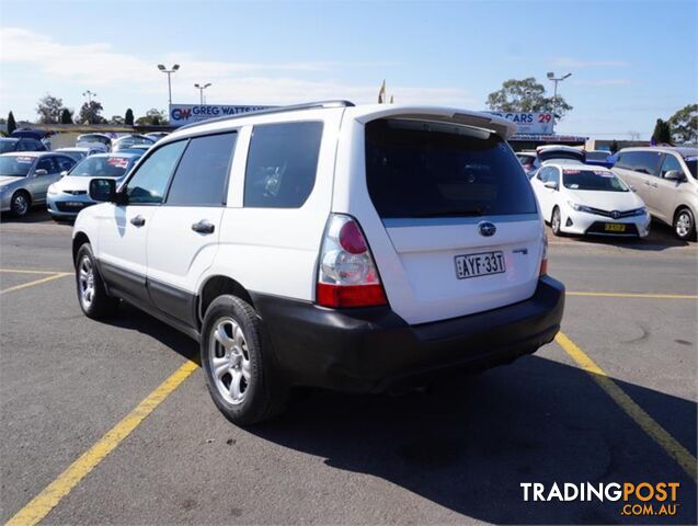 2006 SUBARU FORESTER X MY06 4D WAGON