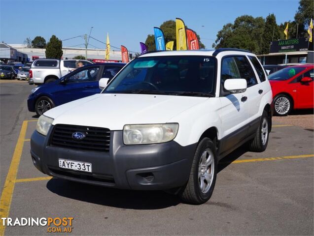 2006 SUBARU FORESTER X MY06 4D WAGON