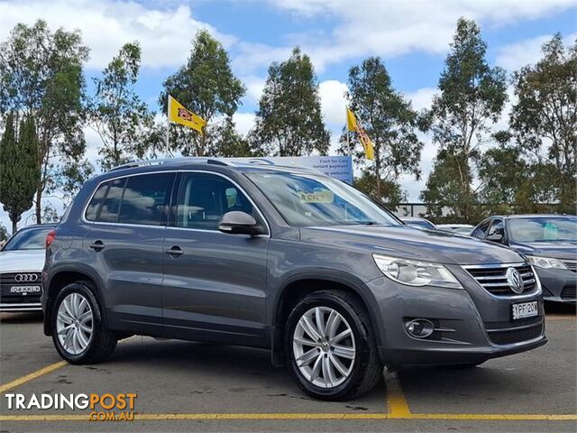 2010 VOLKSWAGEN TIGUAN 147TSI 5NCMY11 4D WAGON