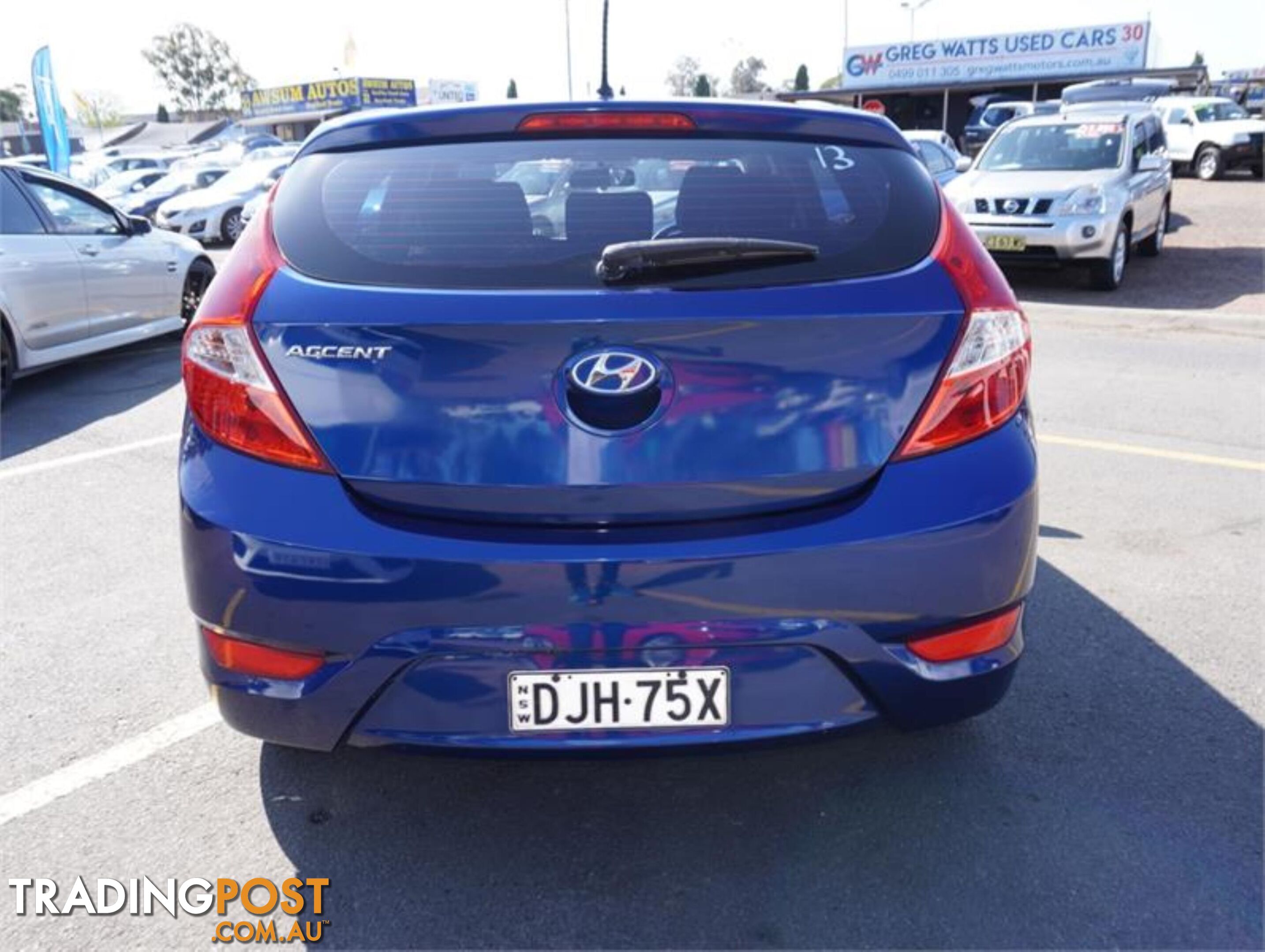 2016 HYUNDAI ACCENT ACTIVE RB4MY16 5D HATCHBACK