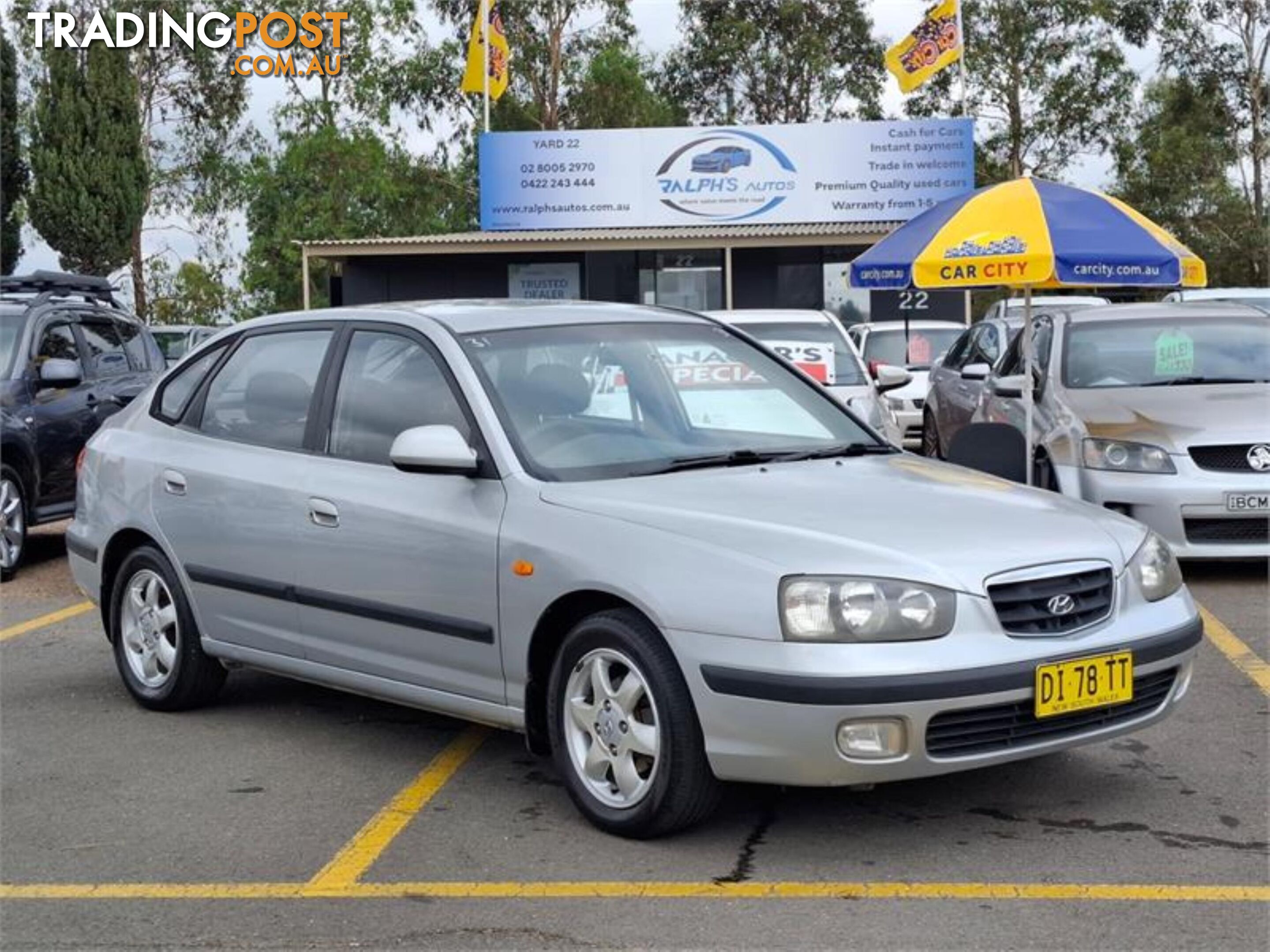 2003 HYUNDAI ELANTRA GLS XD 5D HATCHBACK