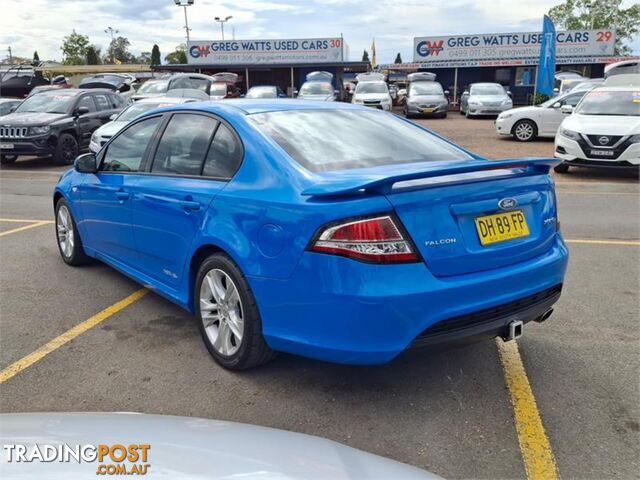 2011 FORD FALCON XR6 FGUPGRADE 4D SEDAN