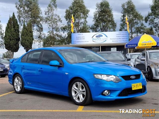 2011 FORD FALCON XR6 FGUPGRADE 4D SEDAN