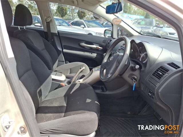 2008 TOYOTA COROLLA ASCENT ZRE152R 5D HATCHBACK