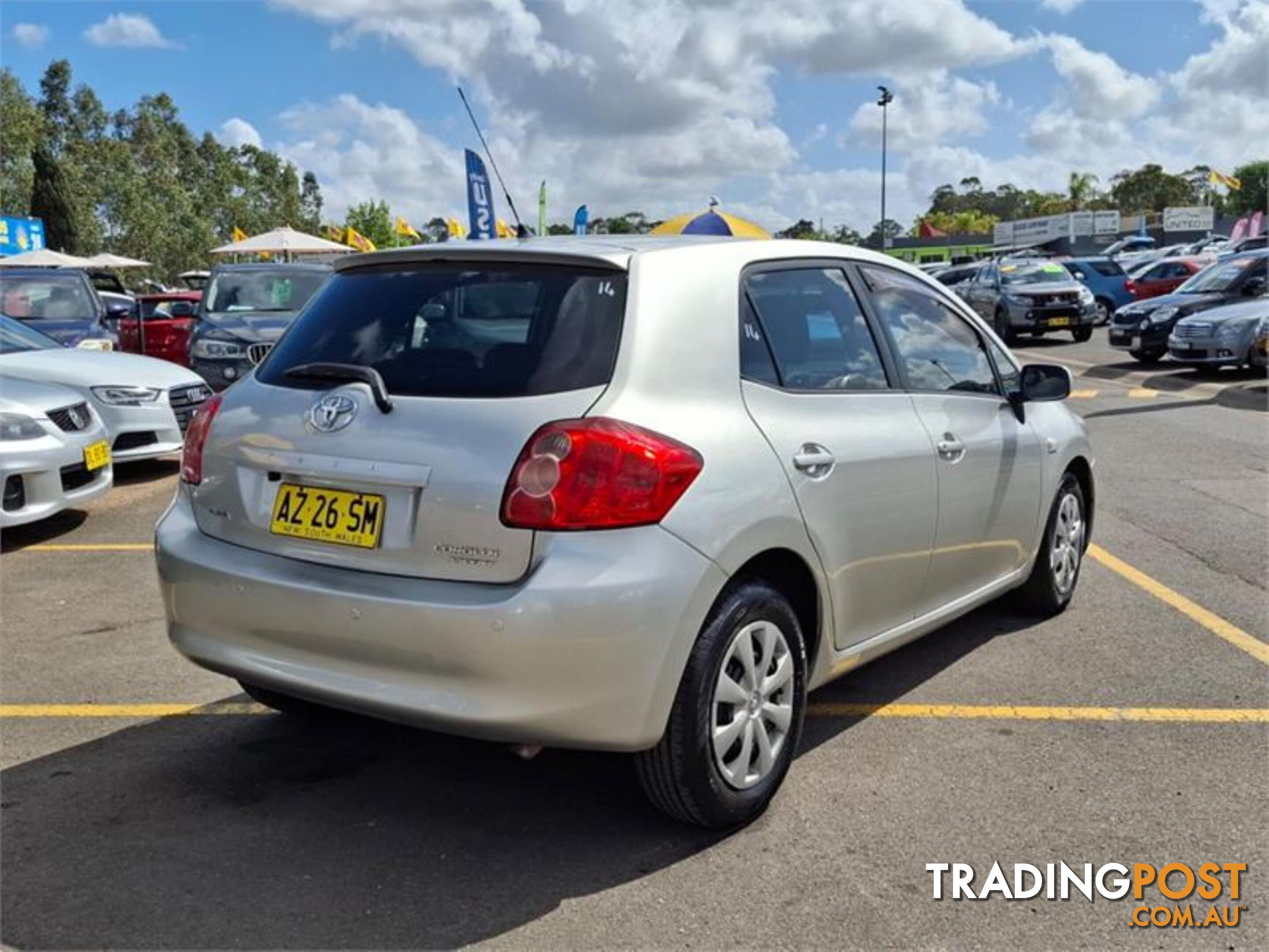 2008 TOYOTA COROLLA ASCENT ZRE152R 5D HATCHBACK