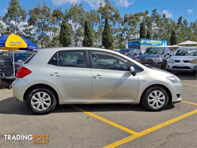 2008 TOYOTA COROLLA ASCENT ZRE152R 5D HATCHBACK