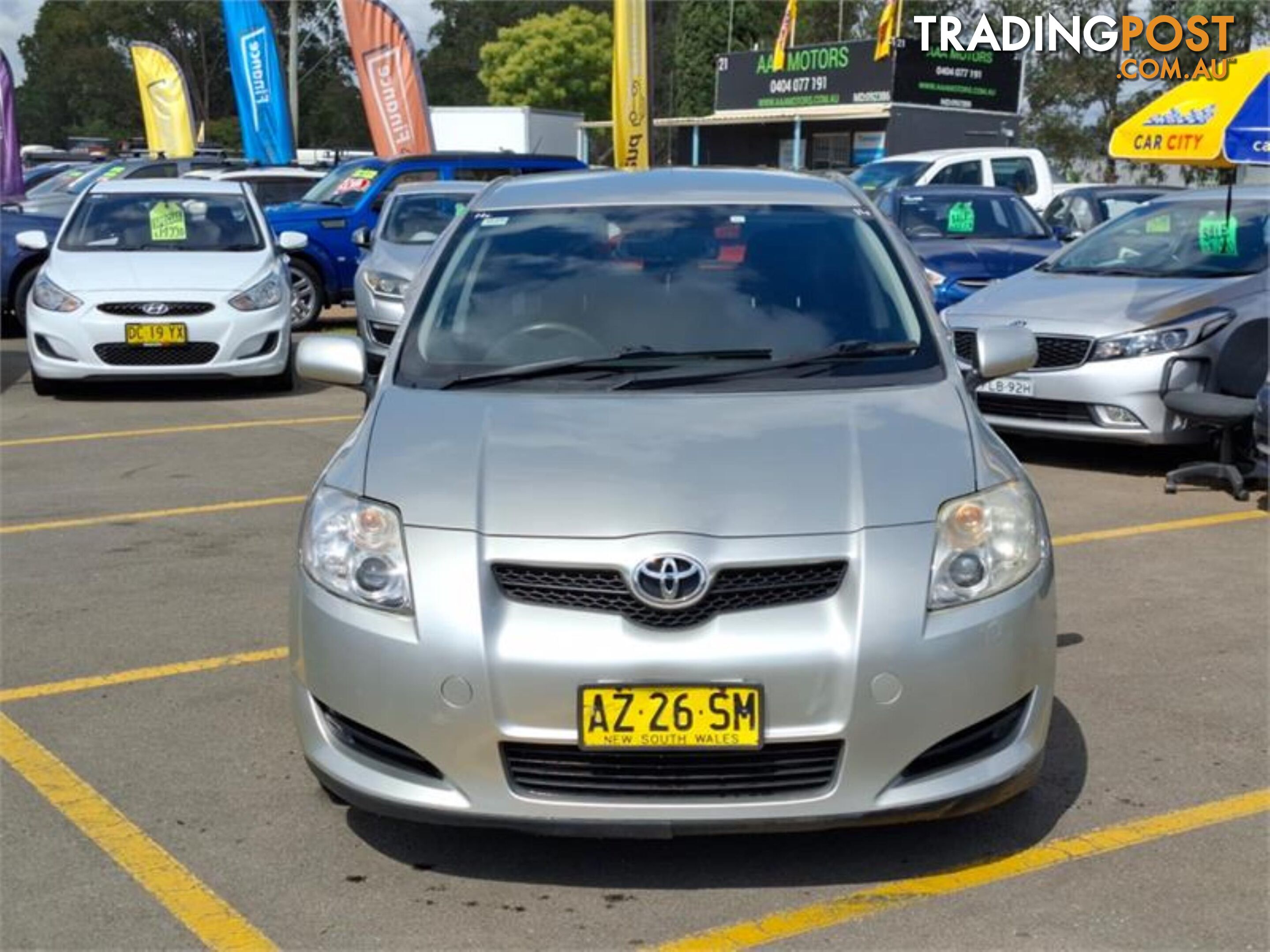 2008 TOYOTA COROLLA ASCENT ZRE152R 5D HATCHBACK