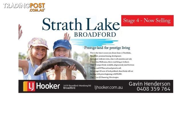 Lot 10 Stage 4 Strath Lakes BROADFORD VIC 3658