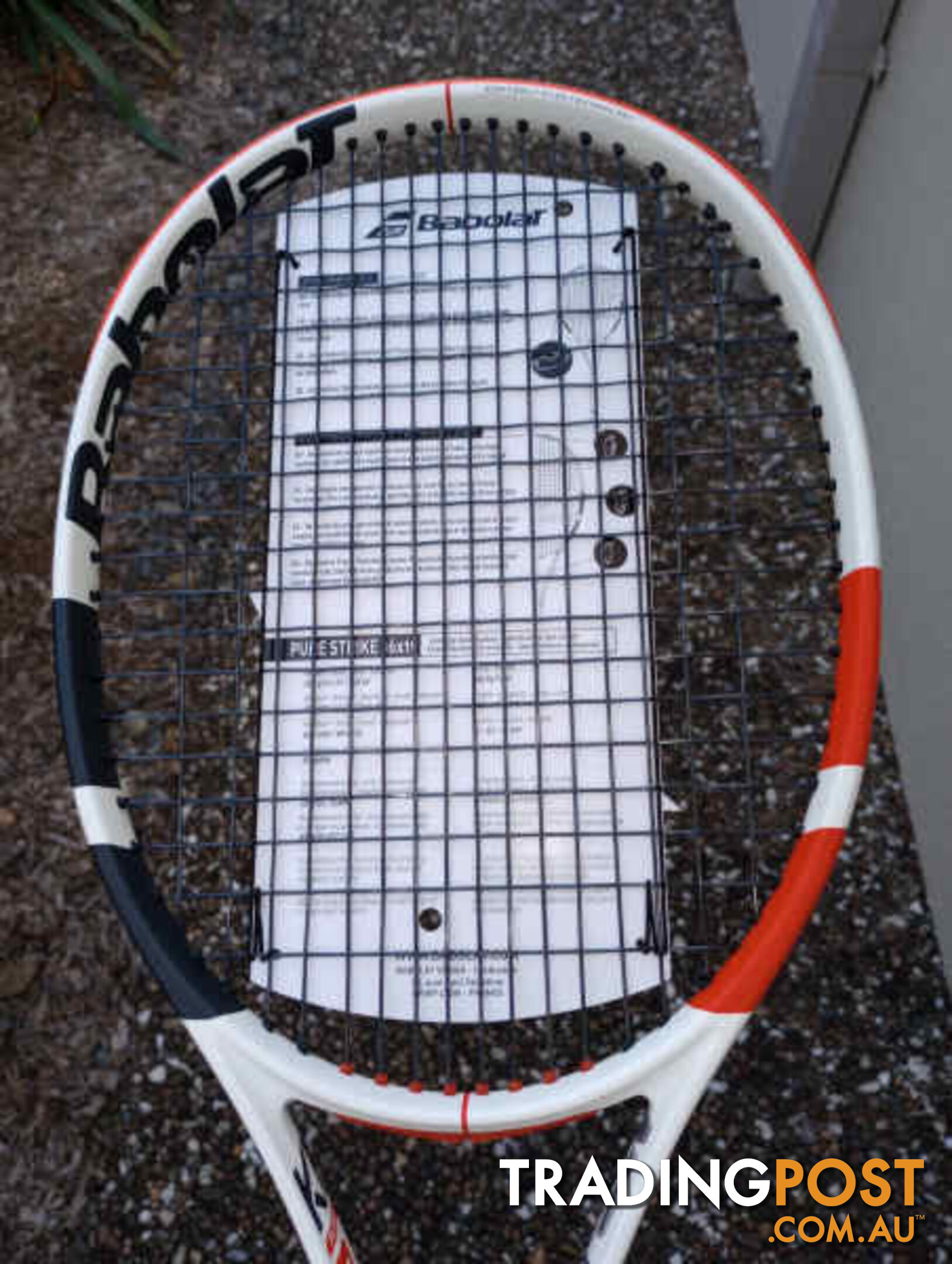 Babolat Pure Strike 16x19 3rd gen. new customized tennis racquet