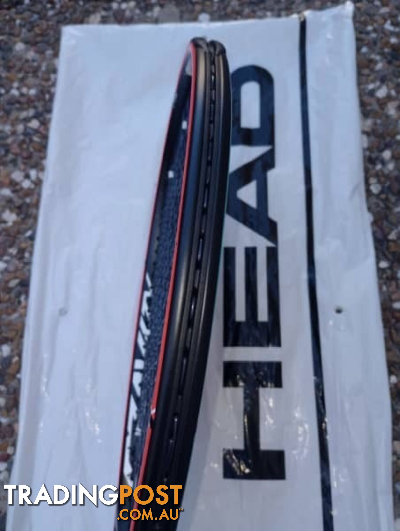 Head Gravity Pro tennis racquet MSV string grip size 4 1/2