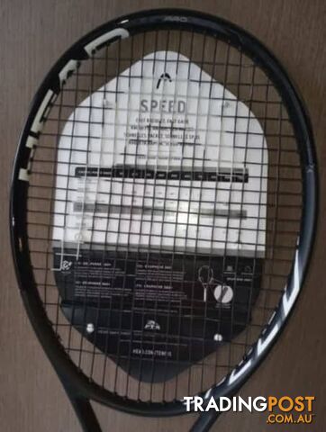 Head Speed Pro Black Edition tennis racquet grip 4 1/2