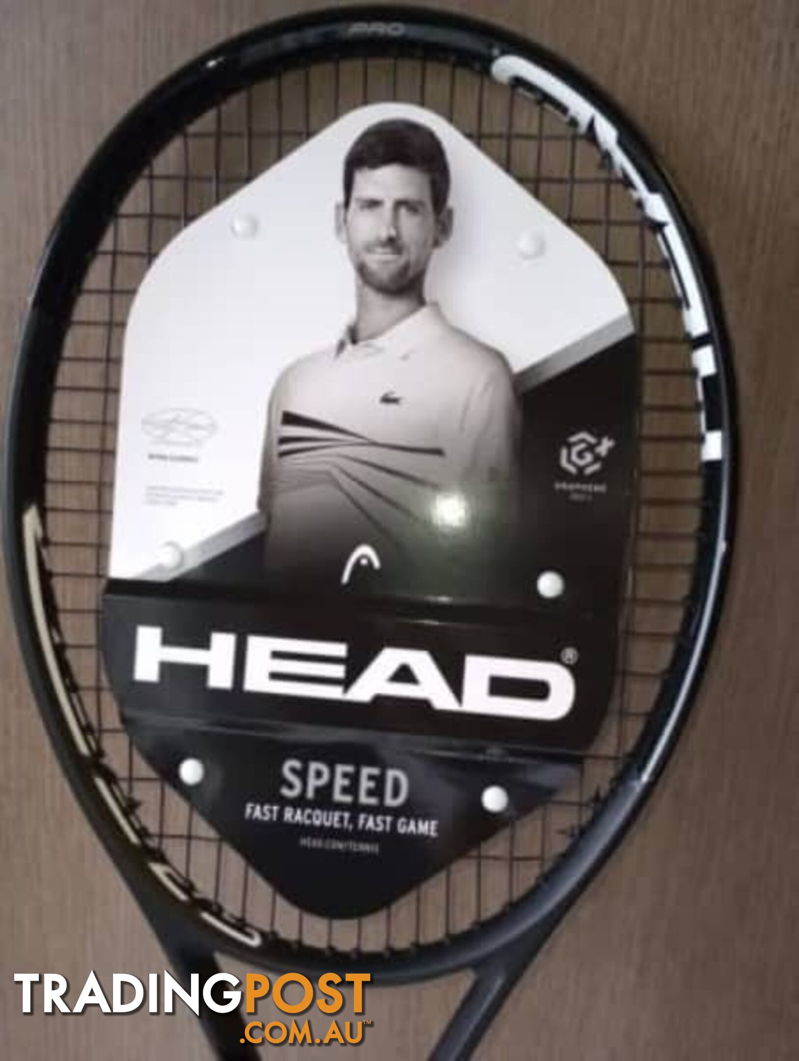 Head Speed Pro Black Edition tennis racquet grip 4 1/2