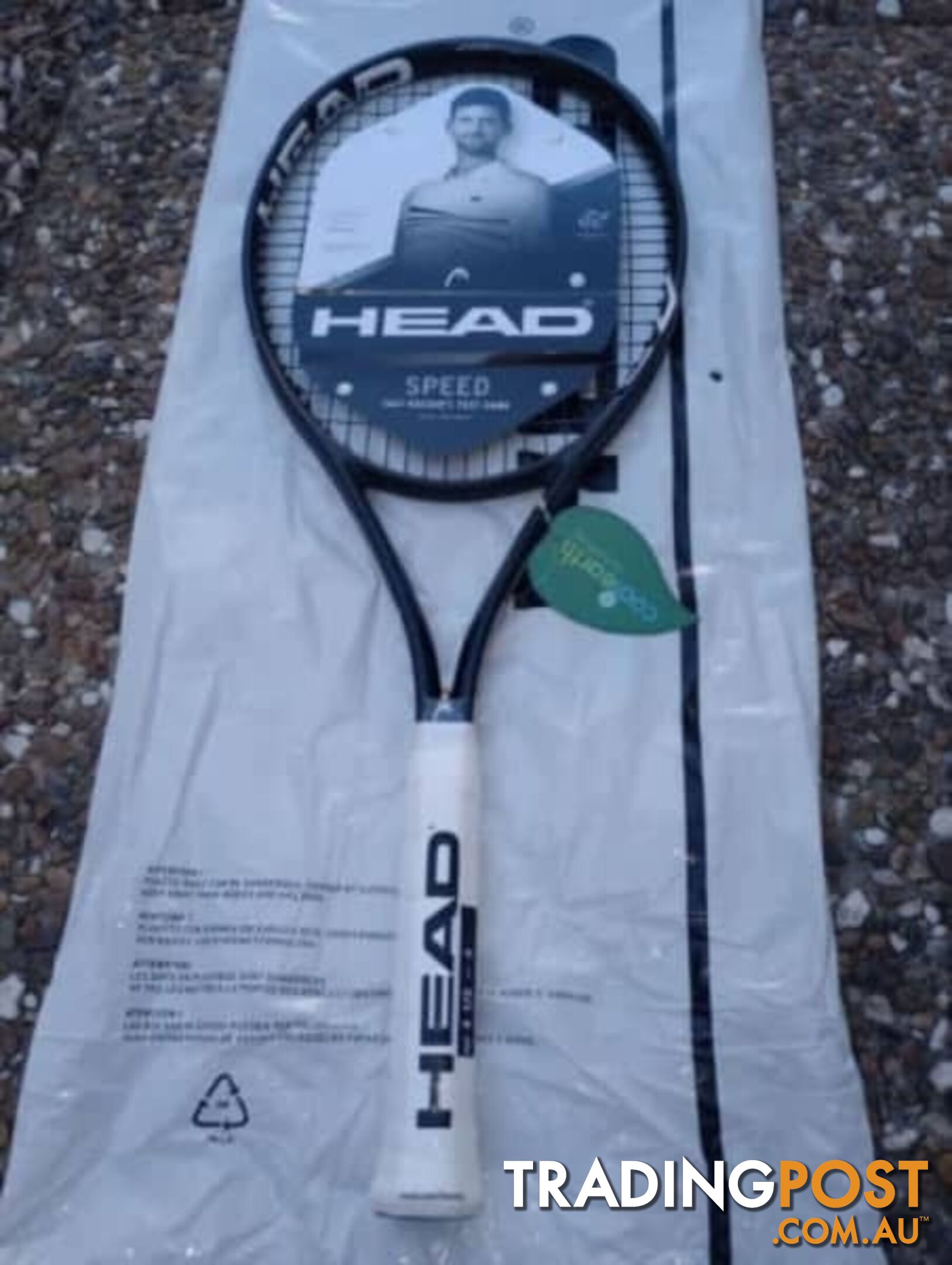 Head Speed Pro Black Edition tennis racquet grip 4 1/2