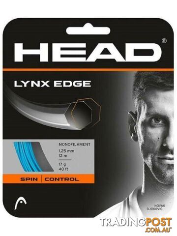 Head Gravity MP tennis racquet/Head Lynx Edge Blue string grip 4 3/8