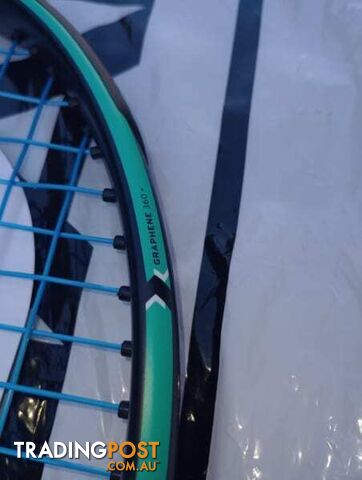 Head Gravity MP tennis racquet/Head Lynx Edge Blue string grip 4 3/8