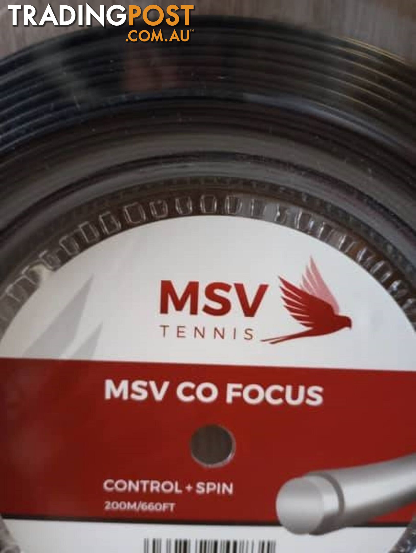 MSV Co-Focus 1.18 or 1.23 mm tennis string 200 m reel