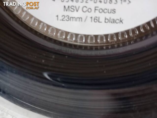 MSV Co-Focus 1.18 or 1.23 mm tennis string 200 m reel