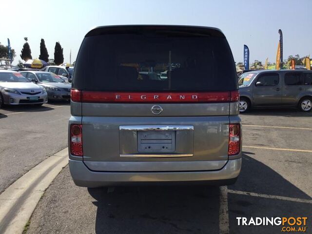 2006  Nissan Elgrand X NE51 Wagon