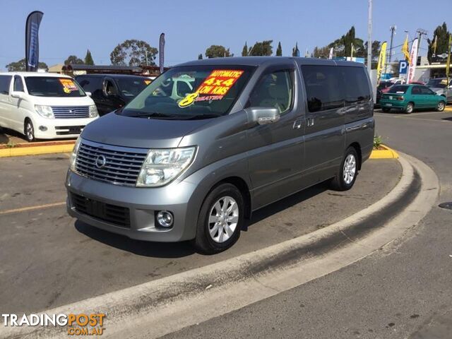 2006  Nissan Elgrand X NE51 Wagon