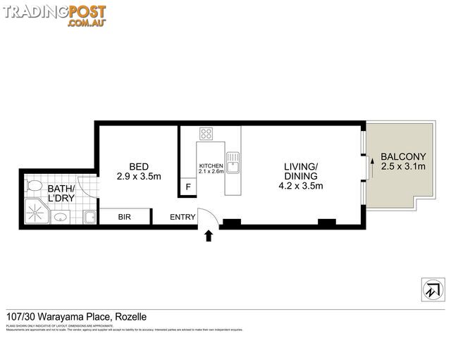 107/30 Warayama Place ROZELLE NSW 2039