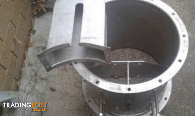 Stainless Steel - Inline - Industrial Vent Fan Housing