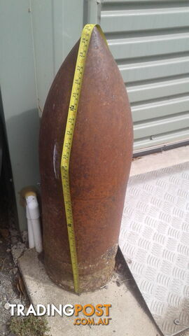 WW 1  Cannon Projectile  BL 8 inch Projectile