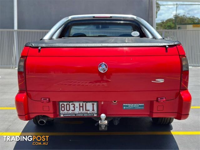 2001 HOLDEN UTE S VU UTILITY