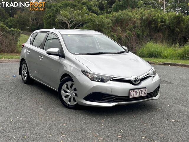 2016 TOYOTA COROLLA ASCENT ZRE182R HATCHBACK