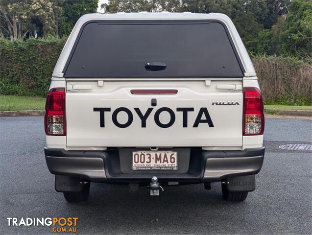 2018 TOYOTA HILUX WORKMATE TGN121R UTILITY