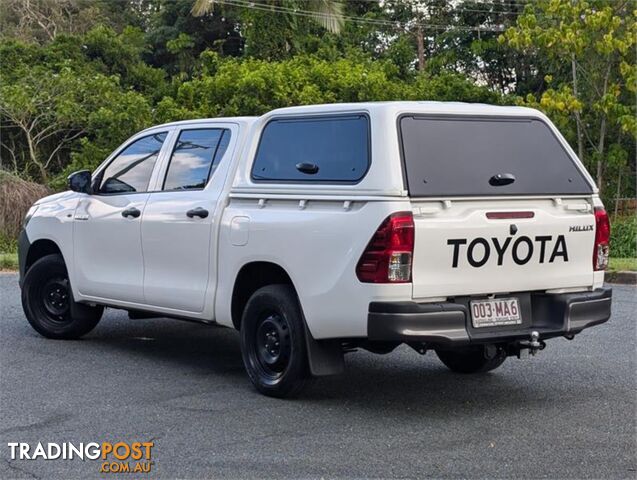 2018 TOYOTA HILUX WORKMATE TGN121R UTILITY