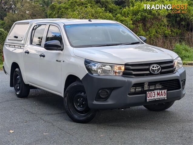 2018 TOYOTA HILUX WORKMATE TGN121R UTILITY