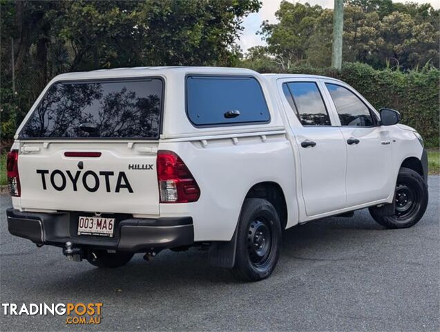 2018 TOYOTA HILUX WORKMATE TGN121R UTILITY