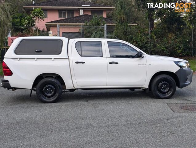 2018 TOYOTA HILUX WORKMATE TGN121R UTILITY