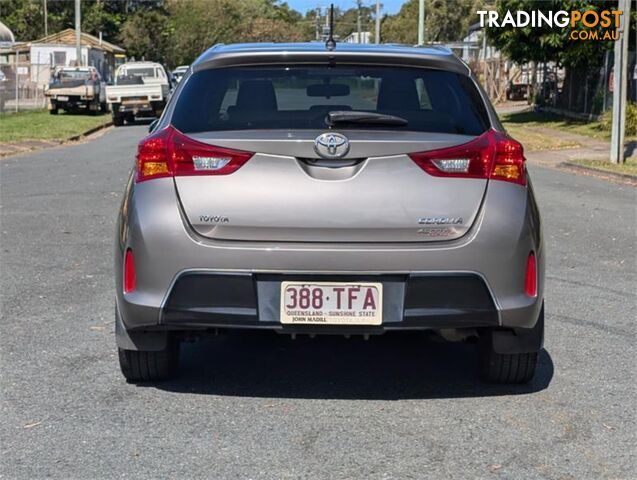 2013 TOYOTA COROLLA ASCENTSPORT ZRE182R HATCHBACK