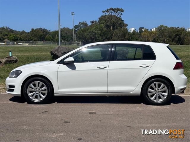 2013 VOLKSWAGEN GOLF 90TSICOMFORTLINE VII HATCHBACK