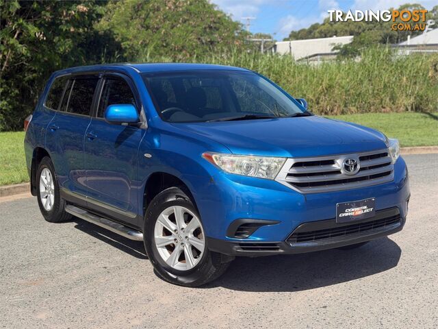 2013 TOYOTA KLUGER KX R GSU40RMY12 WAGON