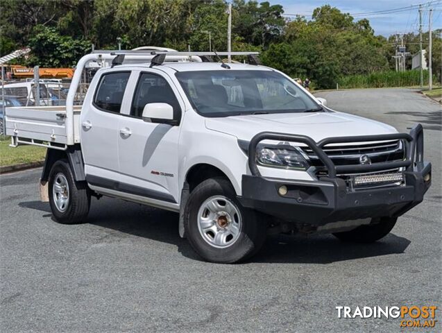 2018 HOLDEN COLORADO LS RGMY19 CAB CHASSIS