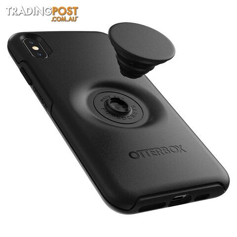OtterBox Otter + Pop Symmetry Case For iPhone Xs Max - Black