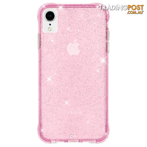 Case-Mate Sheer Crystal Street Case For iPhone XR (6.1") - Blush