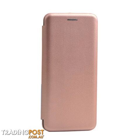 Cleanskin Mag Latch Flip Wallet with Single Card Slot suits Samsung Galaxy S10 Plus (6.4") - Rose Gold