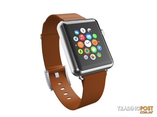 Incipio Premium Leather Apple Watch 1/2/3 42mm - Chestnut