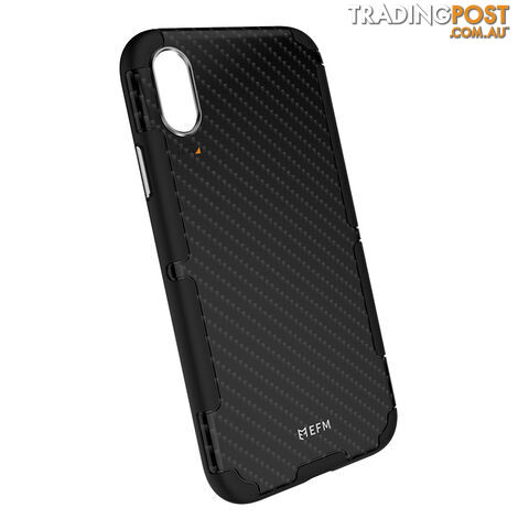 EFM Cayman InStyle D3O Case Armour For iPhone XR (6.1") - Karbon