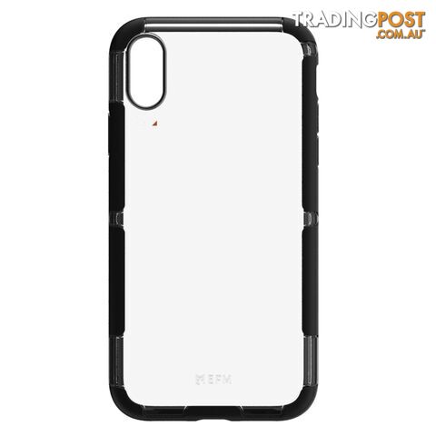 EFM Cayman D3O Case Armour For iPhone XR (6.1")-Black / Space Grey