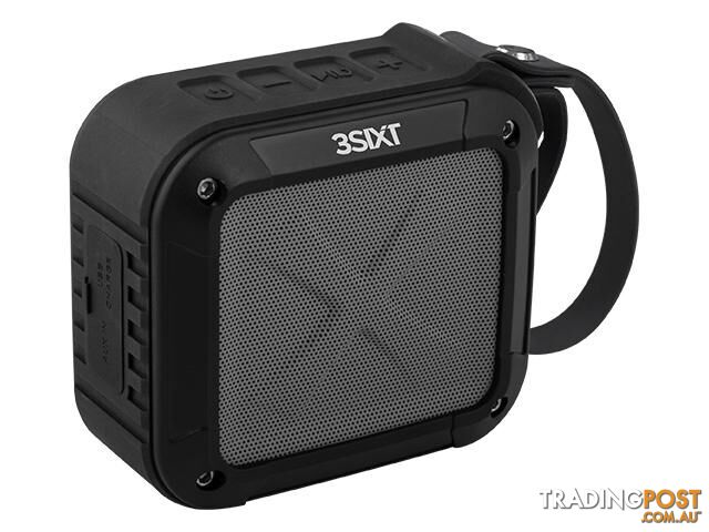 3SIXT SoundBlock Wireless IPX6 Speaker - Black