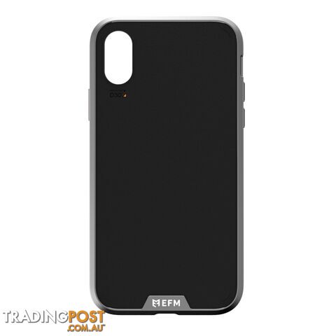 EFM Verona Leather D3O Case Armour For iPhone X/Xs (5.8") - Black / Leather