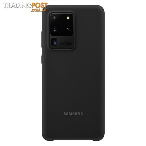 Samsung Silicone CoverÂ For Samsung Galaxy 2020 6.9"	- Black