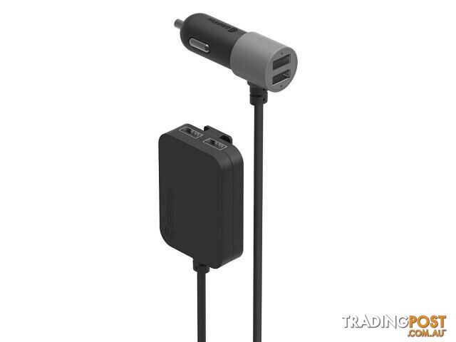 Griffin Dual 2.4A Car Charger wired Lightning Cable - photo 1 of 1